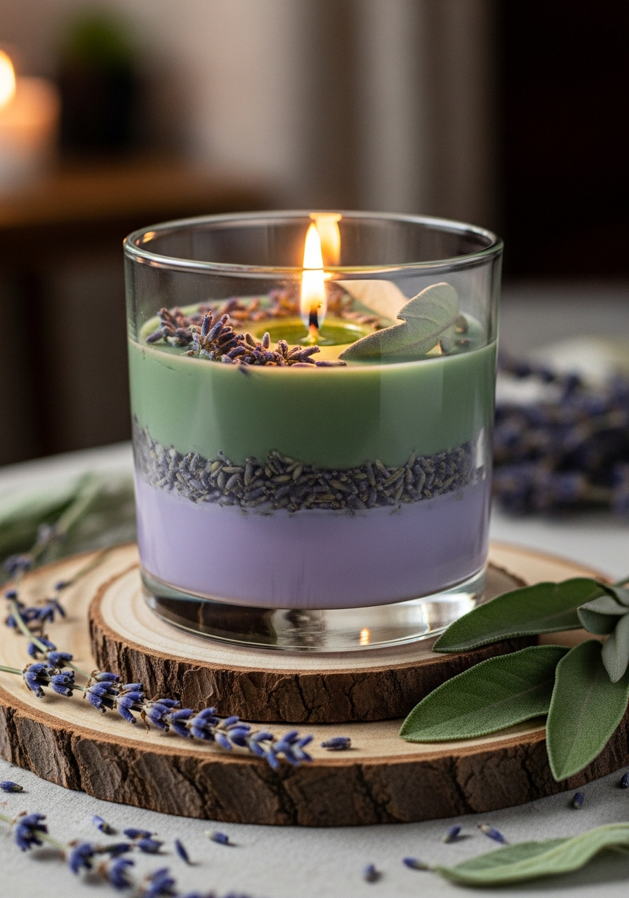 Lavender & Sage Candle